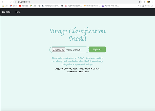 Image Classifier Web App