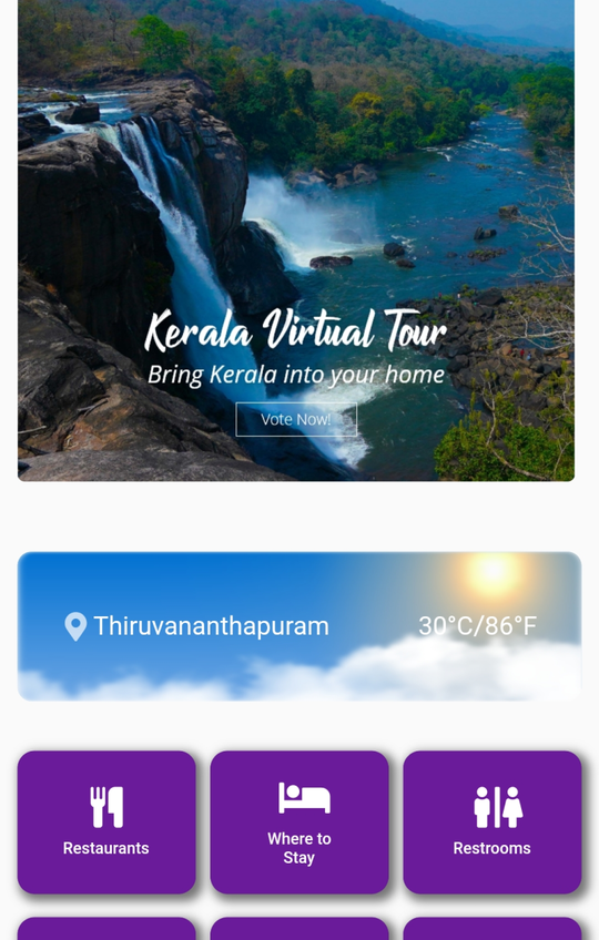 Kerala Tourism Flutter App
